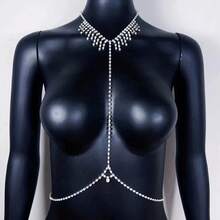 Europe And American New Arrival Sexy Simple Lady Claw Chain Body Chain, Popular Fashionable Elegant Waist Chain - Silver - View 4