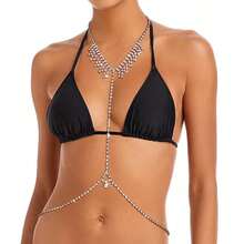 Europe And American New Arrival Sexy Simple Lady Claw Chain Body Chain, Popular Fashionable Elegant Waist Chain - Silver - View 1