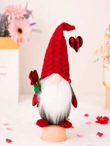 1只紅色針織帽魯道夫雙人娃娃擺設 - 男 - 查看 3