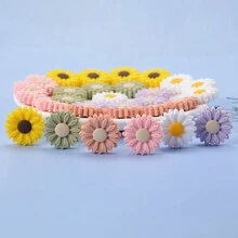 12 stks/set 22/30mm Leuke Bloem Vormige DIY Kraal Voor Vrouwen Voor DIY Sieraden Maken