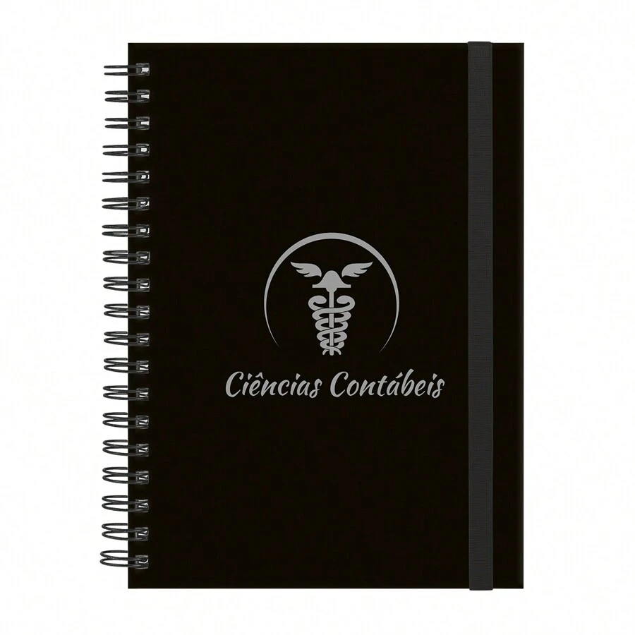 iscool Plus College Notebook For Accounting Professions - 黑銀 - 查看 1