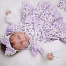 Baby Boys Jumpsuits - Màu Lilac Tím - Xem 2