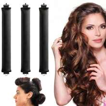 夜間捲髮器,無熱捲髮棒 - 粉色 - 查看 8