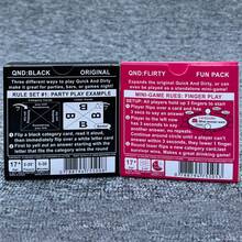 1張“快速又髒”的家庭聚會遊戲卡牌,有趣的卡牌遊戲,派對桌遊,假日卡牌遊戲 - 玫紅色 - 查看 4