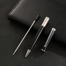Low Price Luxury Writing Pen Ballpoint 10mm  Metal Pen Business Ball Pens - Black - View 4