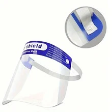 1入/10入組可重複使用的霧/塵遮罩,男女皆宜的全面防護遮罩-防風塵,可保護眼、鼻和口-風力焊接和騎摩托車用,為您的安全保護！ - 無色 - 查看 4