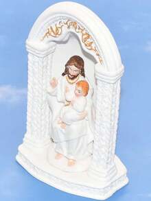 1入組樹脂製聖家庭之父母雕像 - 彩色 - 查看 3