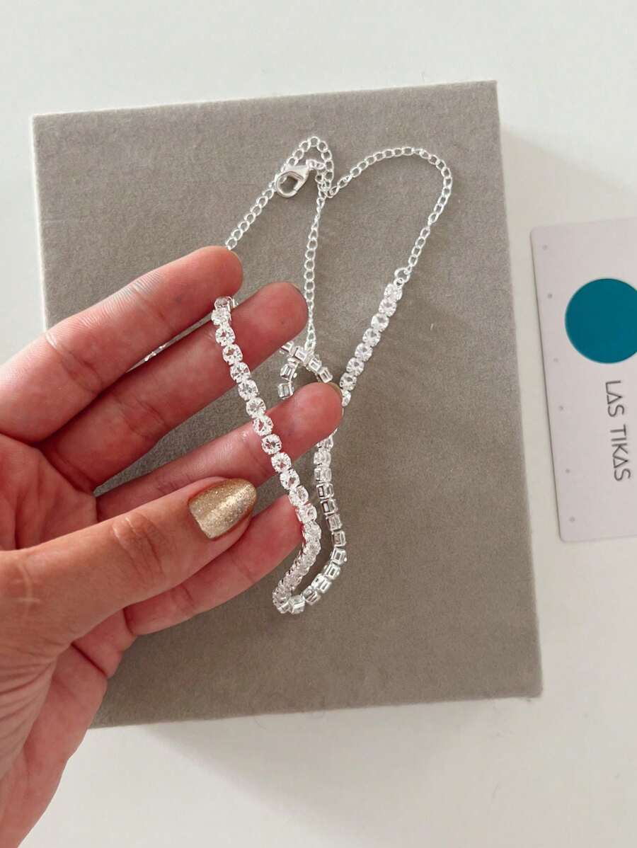 女士珠宝礼品 圣诞礼物 - 銀色 - 查看 1