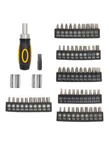 Juego de 81 herramientas 1/4" para mecánico, Pretul JUDA-81P - Plateado - Ver 3