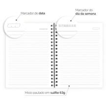 iscool Caderno Colegial Plus De Profissões Direito - Rose Gold - Visão 8