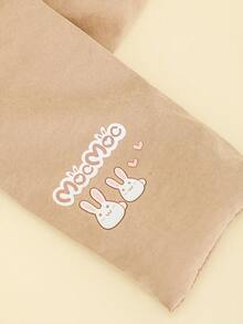 1pc Children's Scarf, Soft Winter Warm Knitted Scarf For Boys & Girls - Camel - View 7