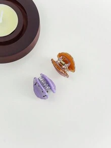 3入組可愛的卡通狗形髮夾,適用於女孩,孩子,用於側瀏海和飄零 - 彩色 - 查看 3