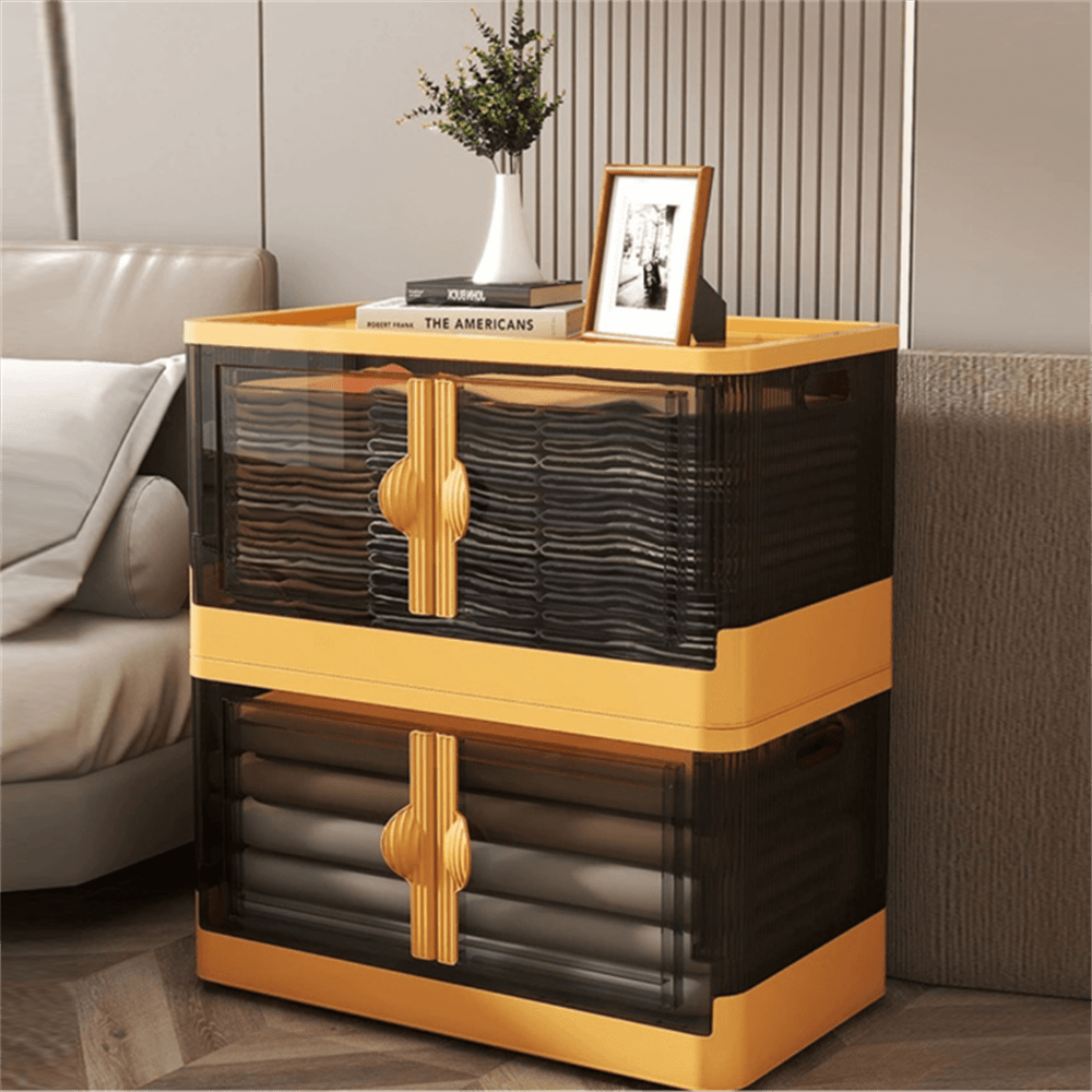 EJ.life Boîte à Tiroirs En Plastique Boîte De Rangement Empilable PP