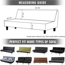 Sofa Covers - Gris-bleu - Voir 6