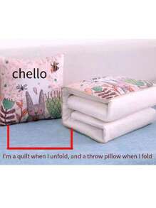 1 Miếng Đa chức năng 2 trong 1 Gối & Chăn bông Sử dụng Kép Ô tô/xe hơi Gối Cái đệm & Chăn , Thực tế Qủa tặng Là Có thể mở rộng Đến - 40*40 mở rộng 100*150 - Xem 2