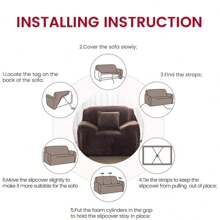 Sofa Covers - Brown - View 10