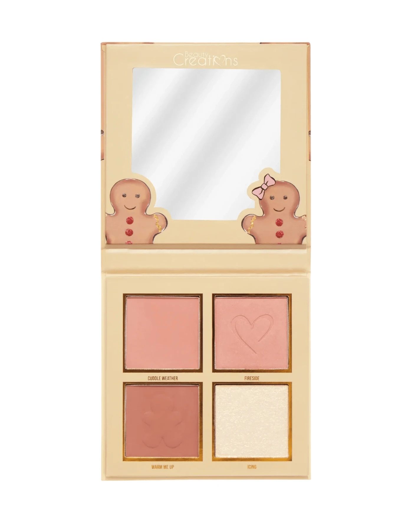 Paleta De Rubores Iluminador Get Cozy Face Beauty Creations Original - Albaricoque - Ver 1