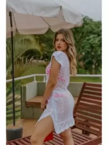 Women Cover Ups - trắng - Xem 6
