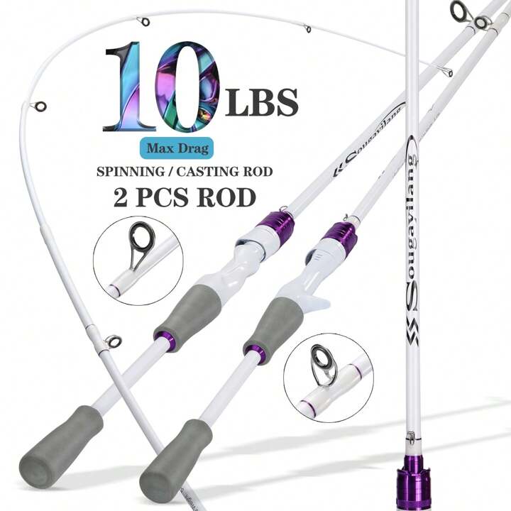 スピニングロッド Verse EVA スピニングロッド1.8m ソウガヤラング 釣竿 2本継ぎ カーボン製 1.8m