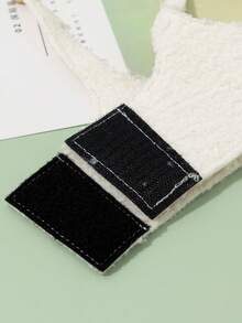 毛绒杯套白色饮料手提包奶茶咖啡杯旅行收纳袋小行李箱配件家居邮轮必需品旅行包迷你便携式旅行收纳袋便携式假日收纳袋 - 白色 - 查看 6