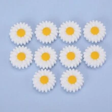 12 stks/set 22/30mm Leuke Bloem Vormige DIY Kraal Voor Vrouwen Voor DIY Sieraden Maken