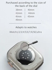 5pcs/Set Stretch Solo Loop Compatible With Apple Watch Band 38mm-49mm Soft Nylon Stretchable Wristband, Suit Compatible With Apple Watch Series Ultra/8/7/6/5/4/3/2/1 - 5pcs/set - View 11