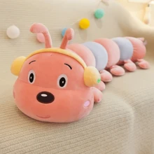Hermoso gusano,  muy suave y acojinable almohada de algodón suave y cómoda para insectos, cojín para sofá y coche. - Multicolor - Ver 6