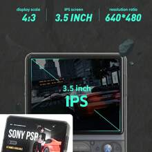 R36s復古手提遊戲玩家,linux系統3.5英寸ips螢幕,可攜式口袋視頻播放器,內置15000多款遊戲的迷你遊戲機,手提遊戲機 - 紫色 - 查看 11