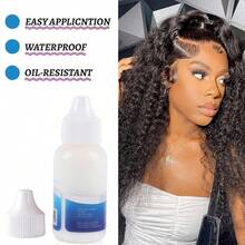 2入組前方蕾絲假髮膠和蕾絲膠去除套裝,無痕防水替換髮粘合劑 - 顏色 - 查看 5