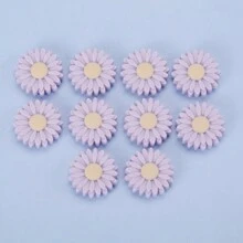12 stks/set 22/30mm Leuke Bloem Vormige DIY Kraal Voor Vrouwen Voor DIY Sieraden Maken