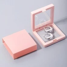 C-Shaped Simple Moon Hoop Earrings For Fall Women's Daily Wear - Silver - View 9