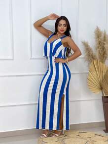 Women Dresses - Blue - View 2