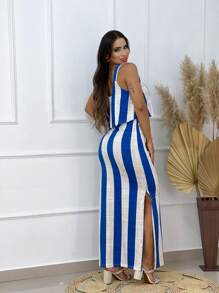 Women Dresses - Blue - View 3