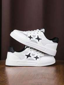 2023 New Fashionable White Women's Breathable, Lightweight Cushioned Casual Shoes For Indoor/Outdoor Activities