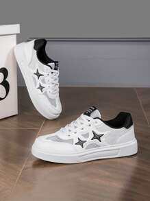 2023 New Fashionable White Women's Breathable, Lightweight Cushioned Casual Shoes For Indoor/Outdoor Activities