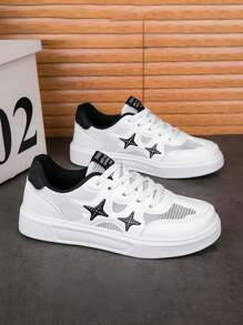 2023 New Fashionable White Women's Breathable, Lightweight Cushioned Casual Shoes For Indoor/Outdoor Activities