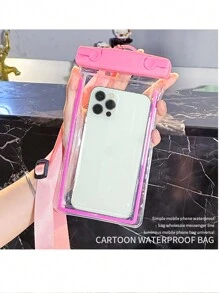 Universal Waterproof Phone Pouch, Fits Phones Up To 7.0 Inches Including Galaxy S22 Series, 3D Waterproof Phone Dry Bag, Suitable For Vacation Use - Thick Rope - View 9