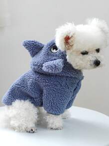 Áo khoác & Áo Jackets Thú cưng - Màu xanh lam - Xem 1