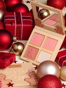 Paleta De Rubores Iluminador Get Cozy Face Beauty Creations Original - Albaricoque - Ver 4