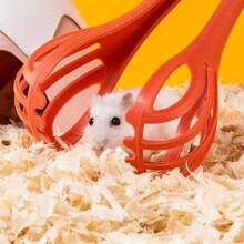 1pc Random Color Hamster Clamp, Mouse Clamp, Small Pet Interactive Toy, Scenery Beautification Mouse Trap - Multicolor - View 1