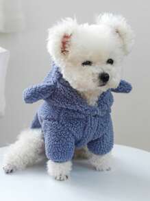 Áo khoác & Áo Jackets Thú cưng - Màu xanh lam - Xem 7