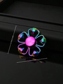 6入組鋅合金彩色壓力紓解玩具 - 彩色 - 查看 7