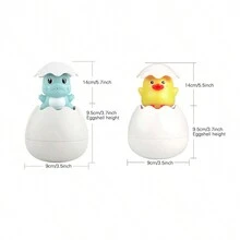 1入兒童浴玩具 雨雲花洒,為寶寶的沐浴時間增添樂趣 - 粉紅色小鴨 - 查看 8