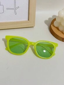 方形男女通用电脑镜框时尚眼镜，适合日常使用、驾驶、海滩或作为装饰 - 彩色 - 查看 19