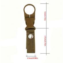 1~6入組水瓶掛扣,戶外便攜式水瓶環狀支架,礦泉水瓶夾,適用於戶外露營、徒步旅行、攀登等活動