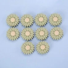12 stks/set 22/30mm Leuke Bloem Vormige DIY Kraal Voor Vrouwen Voor DIY Sieraden Maken