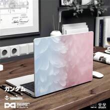 Oil Painting Feather Pattern Laptop Protective Cover Compatible With Macbook And Microsoft Laptop