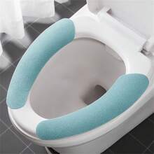 Soft Warm Waterproof Toilet Seat Covers - Washable, Reusable Bathroom Accessories - Multicolor - View 9