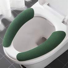 Soft Warm Waterproof Toilet Seat Covers - Washable, Reusable Bathroom Accessories - Multicolor - View 8