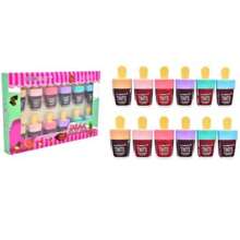 Caja Set 12 Tintas de Paleta Para Labios Larga Duracion 12 Piezas - Rojo - Ver 2